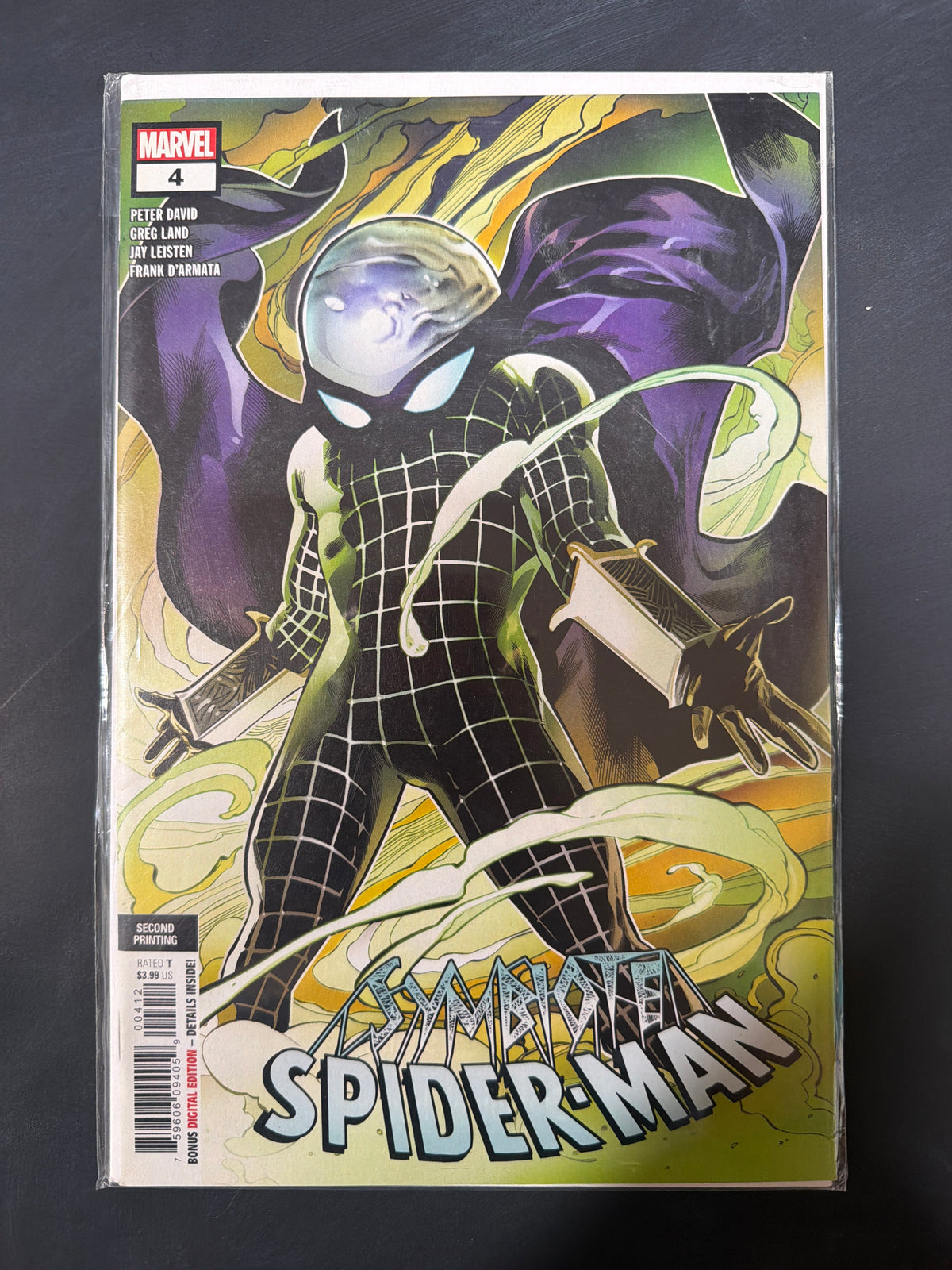 Symbiote Spider-Man #4 (2019) 2nd Print Mysterio Variant
